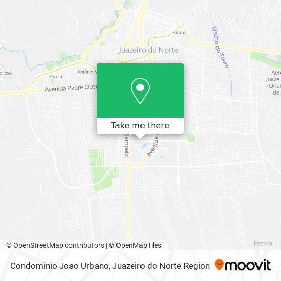 Condominio Joao Urbano map