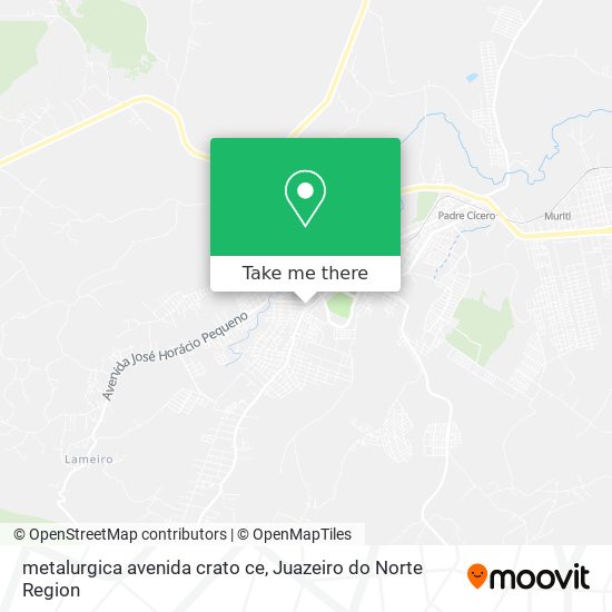 metalurgica avenida crato ce map