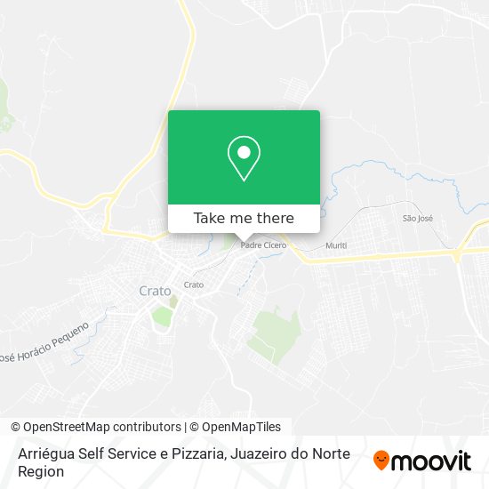 Arriégua Self Service e Pizzaria map