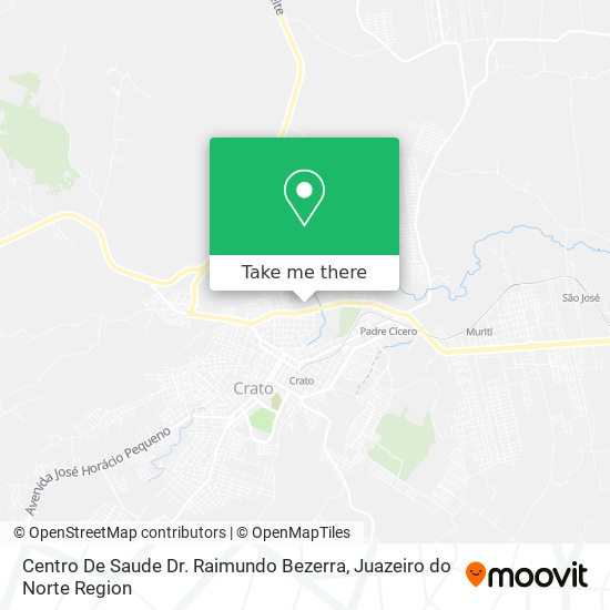 Mapa Centro De Saude Dr. Raimundo Bezerra