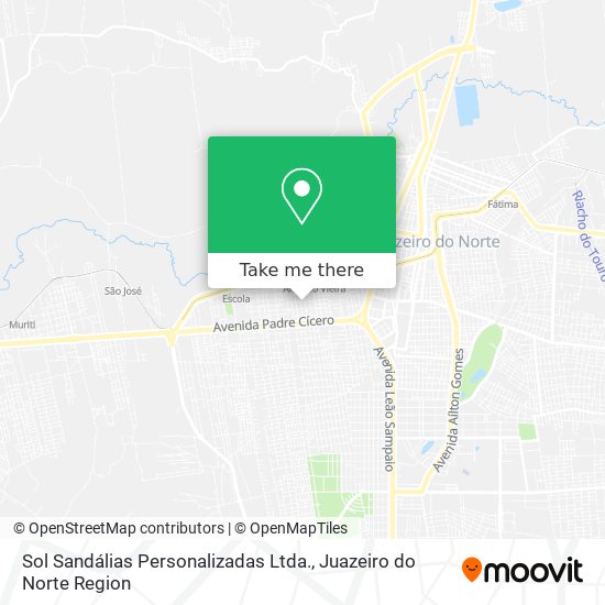Mapa Sol Sandálias Personalizadas Ltda.