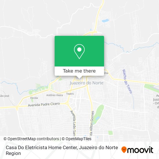 Mapa Casa Do Eletricista Home Center