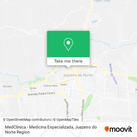 MedClinica - Medicina Especializada map