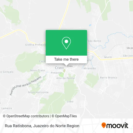 Rua Ratisbona map