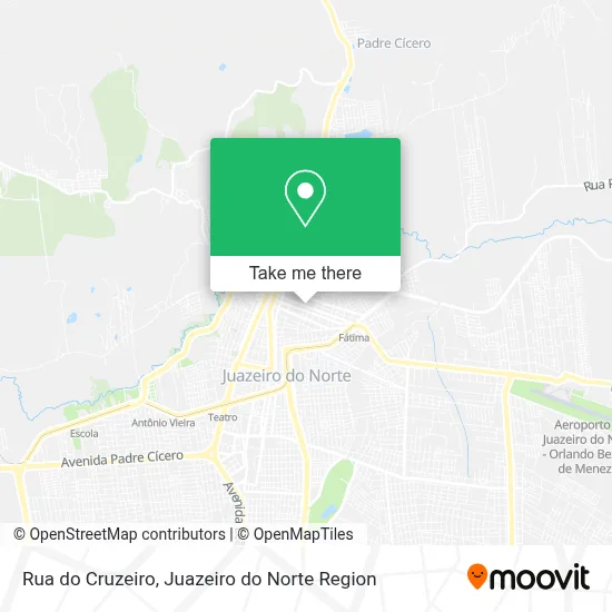 Rua do Cruzeiro map
