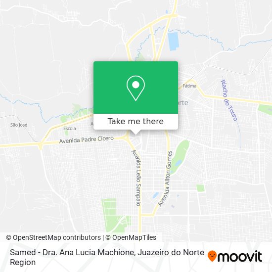 Samed - Dra. Ana Lucia Machione map