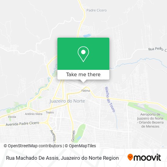Mapa Rua Machado De Assis