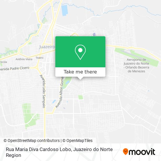 Rua Maria Diva Cardoso Lobo map