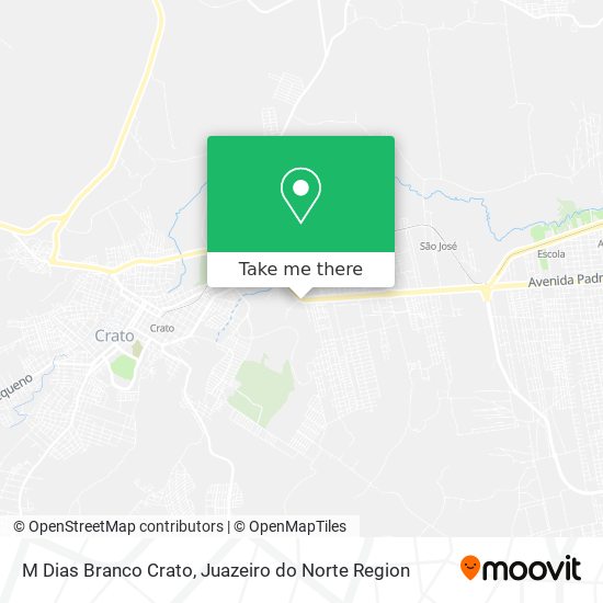 Mapa M Dias Branco Crato