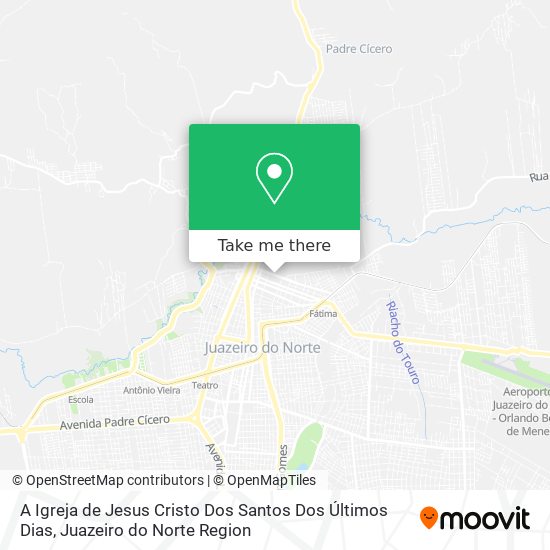 Mapa A Igreja de Jesus Cristo Dos Santos Dos Últimos Dias