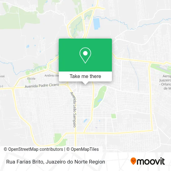 Rua Farias Brito map