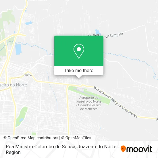 Rua Ministro Colombo de Sousa map