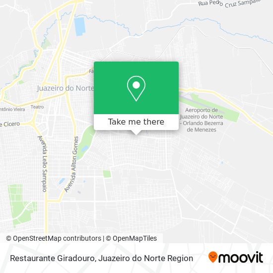 Restaurante Giradouro map