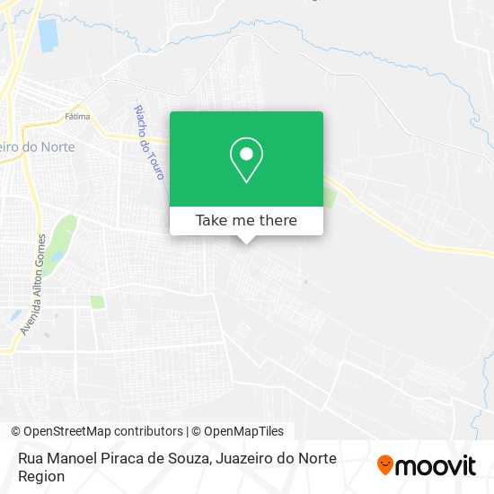 Rua Manoel Piraca de Souza map