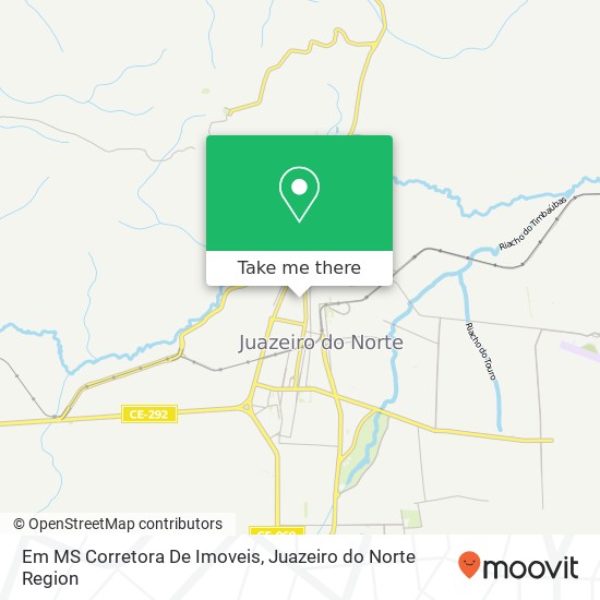 Mapa Em MS Corretora De Imoveis
