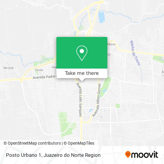 Posto Urbano 1 map
