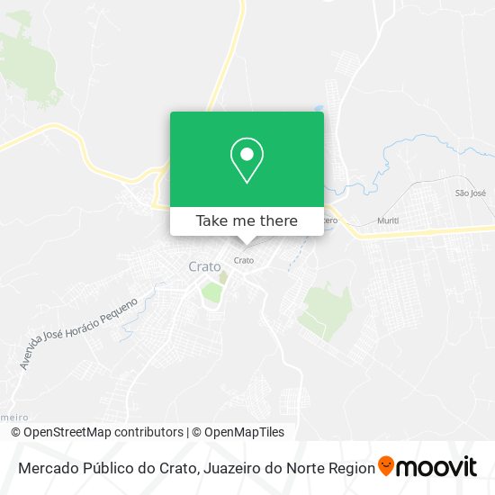 Mercado Público do Crato map