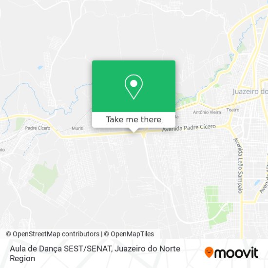 Aula de Dança SEST/SENAT map