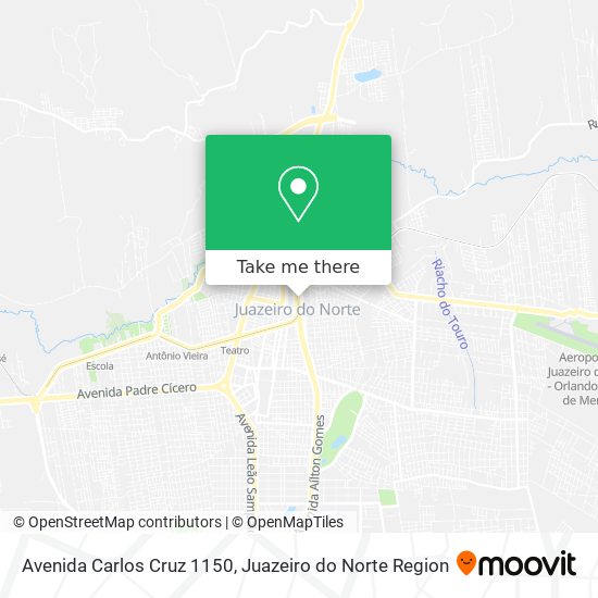 Mapa Avenida Carlos Cruz 1150