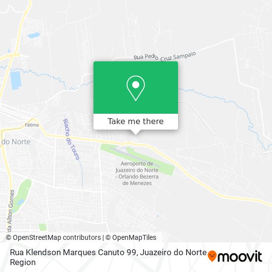Rua Klendson Marques Canuto 99 map