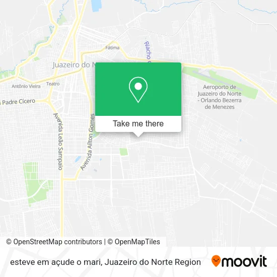 esteve em açude o mari map
