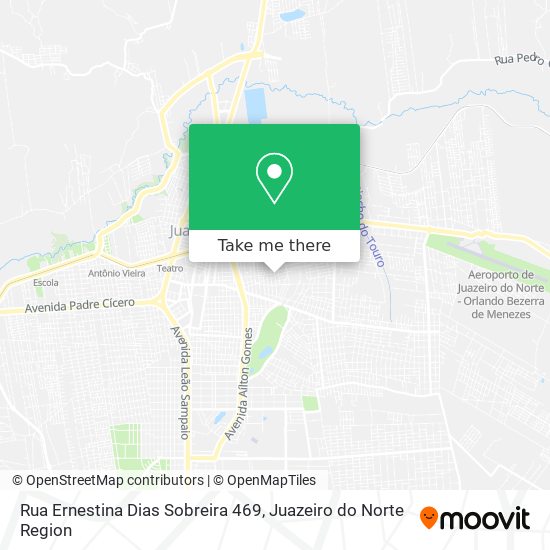 Mapa Rua Ernestina Dias Sobreira 469