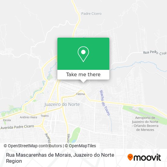 Rua Mascarenhas de Morais map