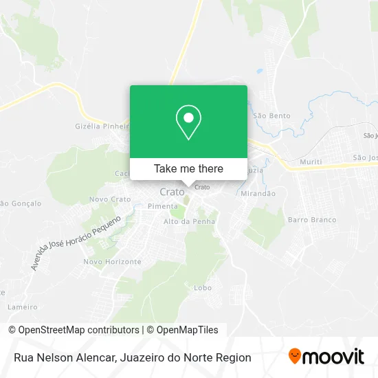 Rua Nelson Alencar map