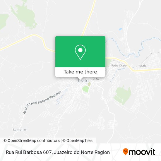 Rua Rui Barbosa 607 map