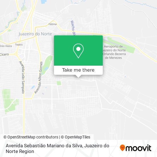 Avenida Sebastião Mariano da Silva map