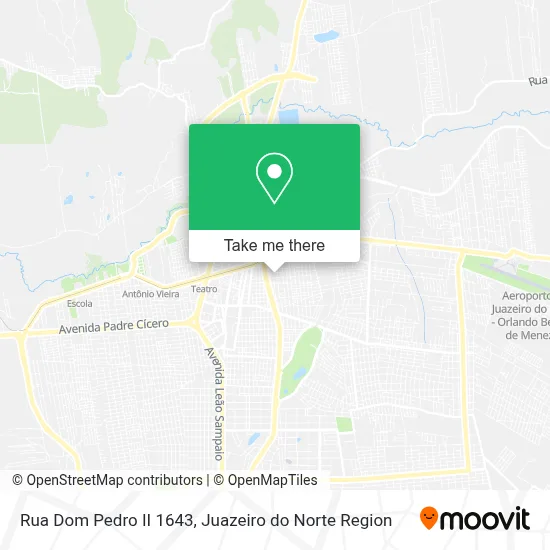 Rua Dom Pedro II 1643 map