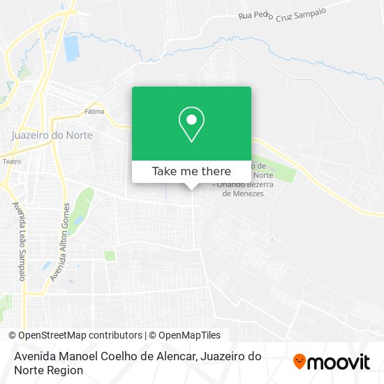 Avenida Manoel Coelho de Alencar map