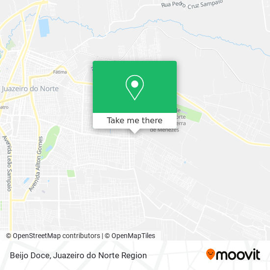 Beijo Doce map