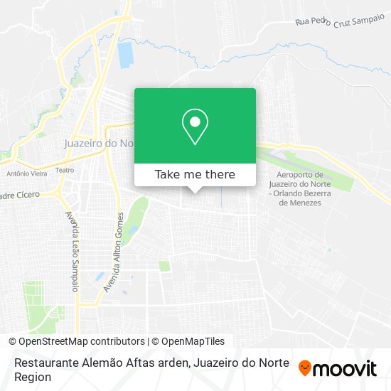 Restaurante Alemão Aftas arden map