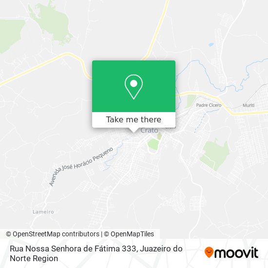 Rua Nossa Senhora de Fátima 333 map