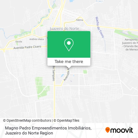 Magno Pedro Empreendimentos Imobiliários map