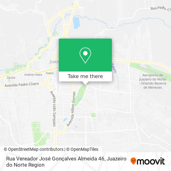 Rua Vereador José Gonçalves Almeida 46 map