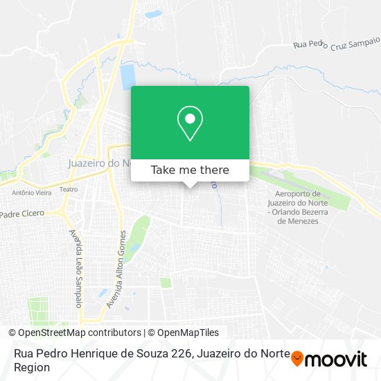 Mapa Rua Pedro Henrique de Souza 226
