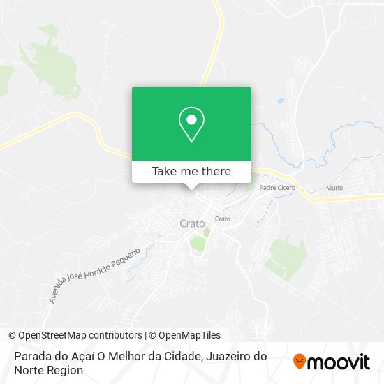 Parada do Açaí O Melhor da Cidade map