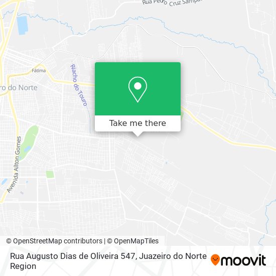 Mapa Rua Augusto Dias de Oliveira 547