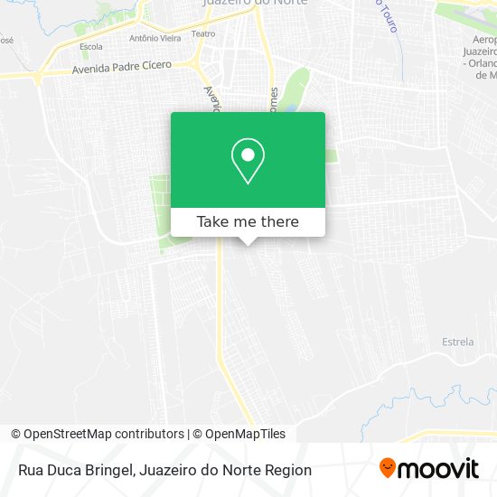 Mapa Rua Duca Bringel