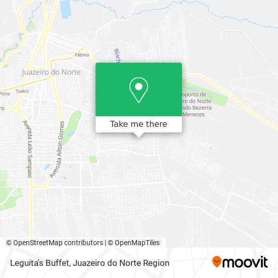 Mapa Leguita's Buffet