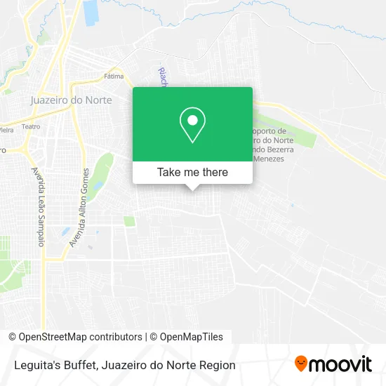 Leguita's Buffet map