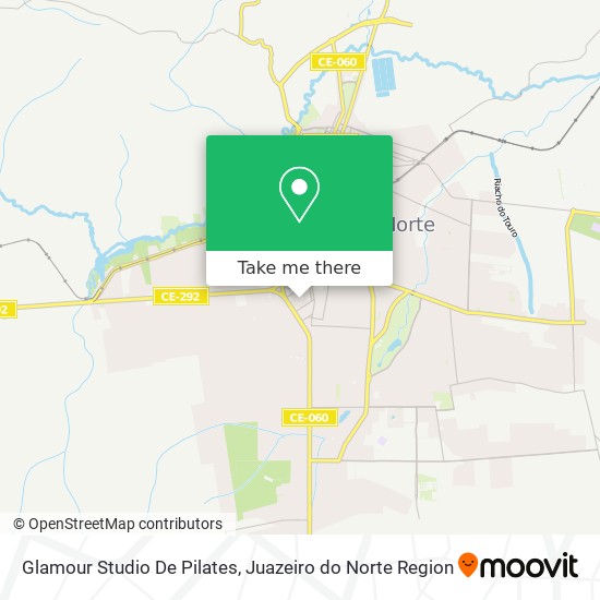 Glamour Studio De Pilates map