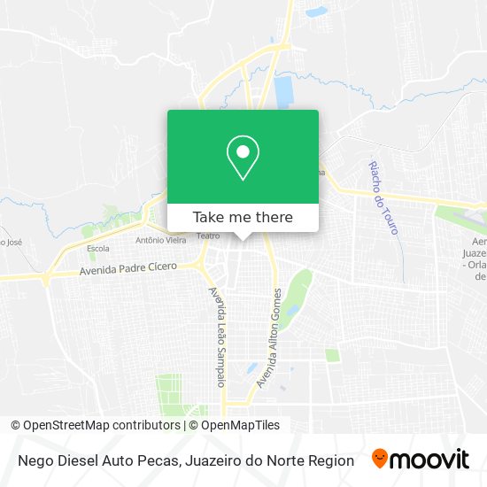 Mapa Nego Diesel Auto Pecas