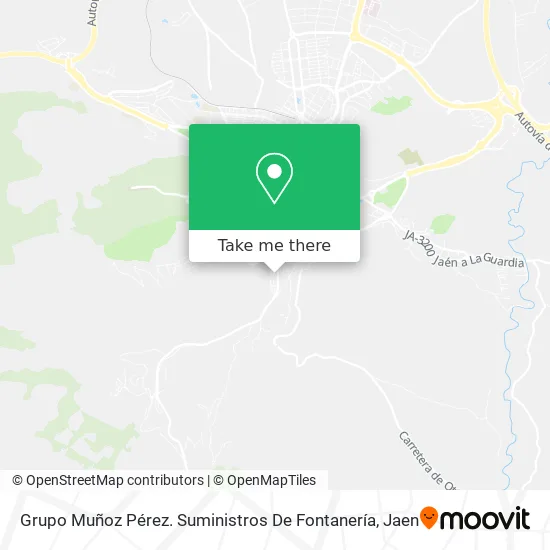 Grupo Muñoz Pérez. Suministros De Fontanería map