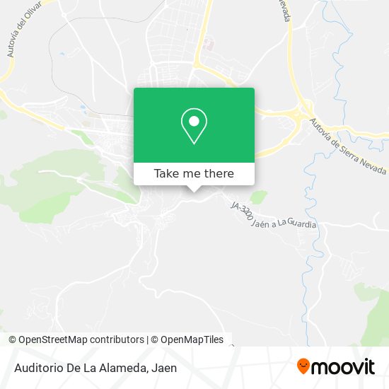 mapa Auditorio De La Alameda
