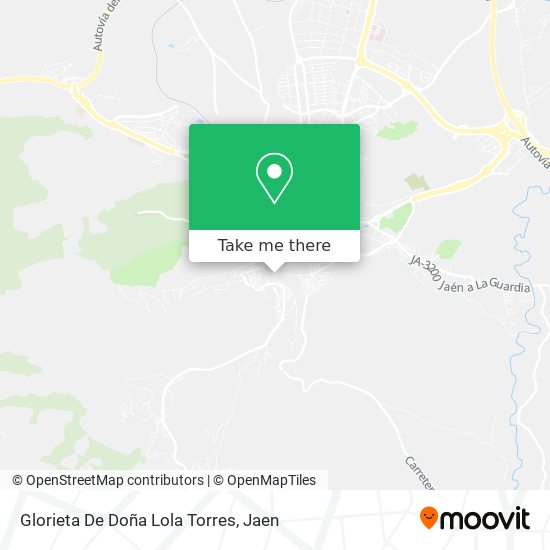 mapa Glorieta De Doña Lola Torres