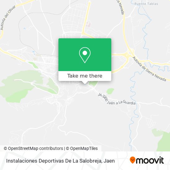 mapa Instalaciones Deportivas De La Salobreja