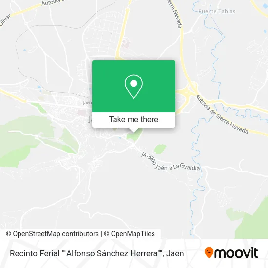 Recinto Ferial ""Alfonso Sánchez Herrera"" map